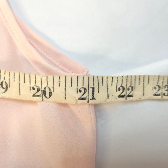 NWT Pleione Womens Medium Pink V-Neck Sleevelss Pajama Top Blouse - Picture 5 of 6